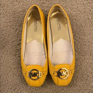 Michael Kors Mustard Yellow Flats